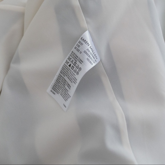 Karen Millen Sleeveless Floral Striped Midi Dress - Picture 6 of 7